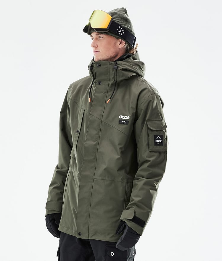 Dope Adept 2021 Giacca Sci Uomo Olive Green, Immagine 1 di 11