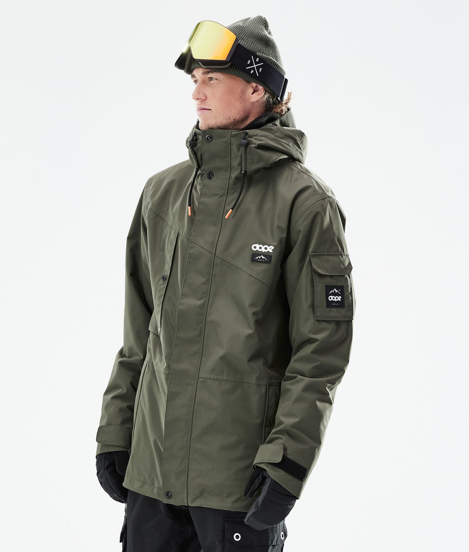 Dope Adept 2021 Giacca Sci Uomo Olive Green, Immagine 1 di 11
