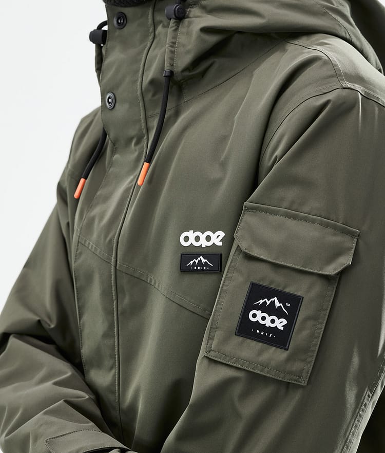 Dope Adept 2021 Snowboard jas Heren Olive Green, Afbeelding 2 van 11