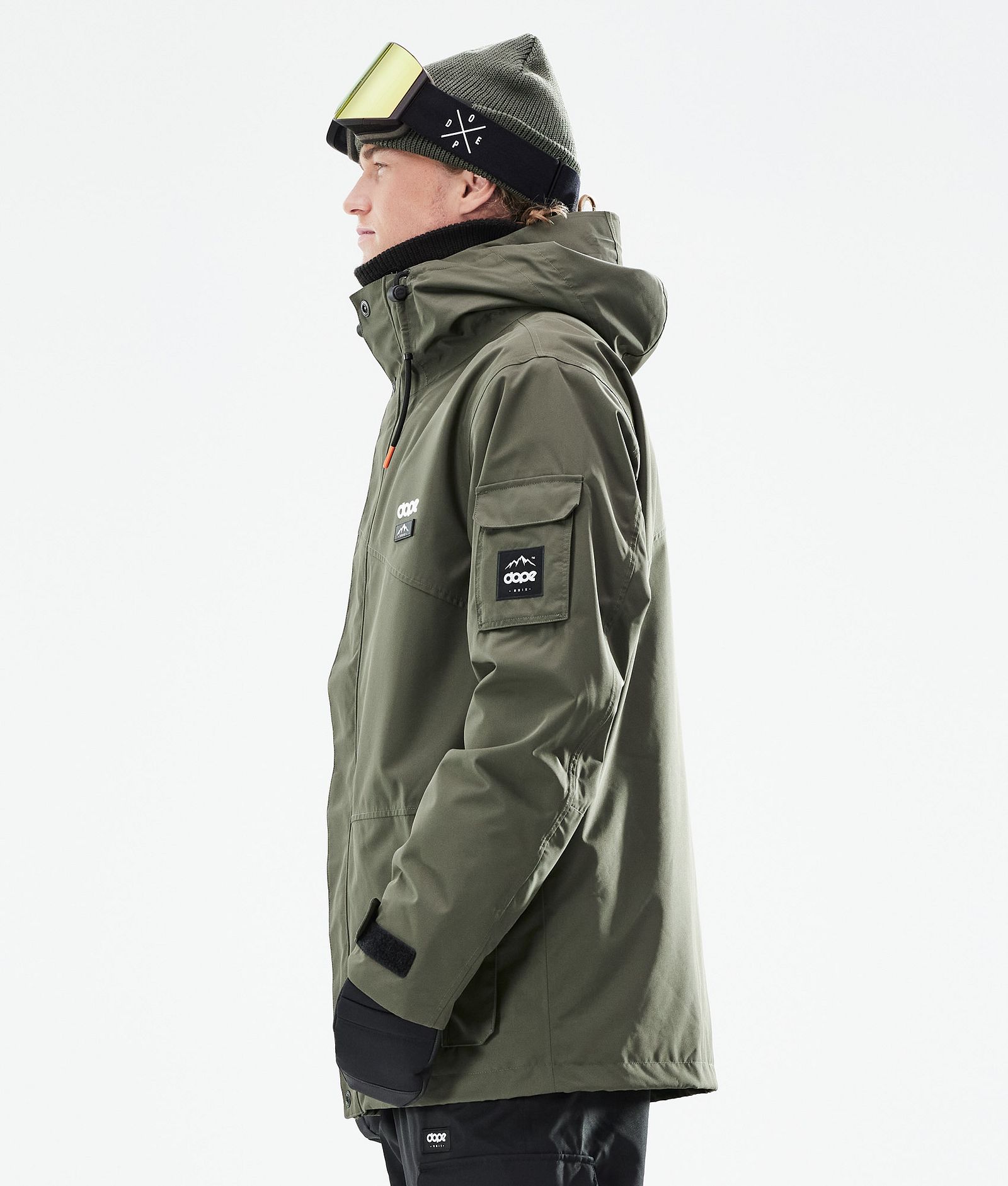 Dope Adept 2021 Giacca Sci Uomo Olive Green, Immagine 7 di 11