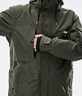 Dope Adept 2021 Snowboard jas Heren Olive Green, Afbeelding 10 van 11