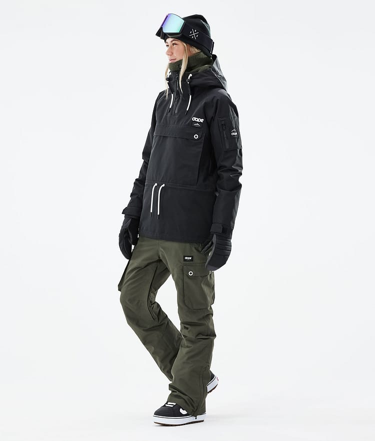 Dope Annok W 21 Bunda na Snowboard Dámské Black, Obrázek 3 z 9