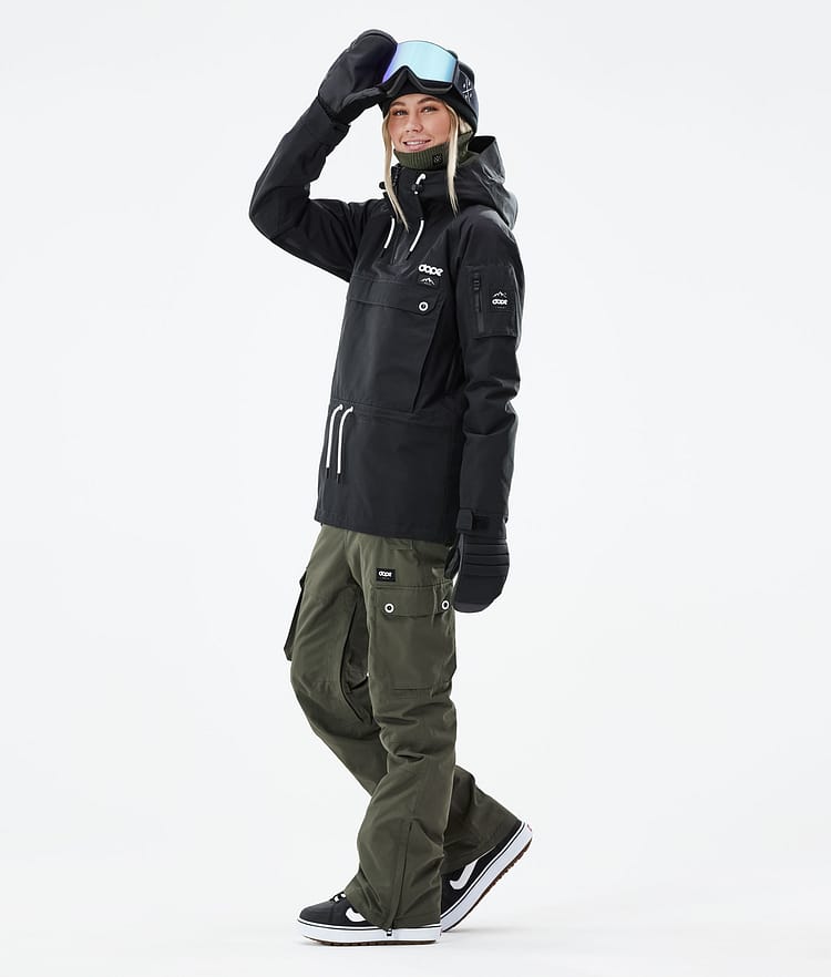 Dope Annok W 21 Bunda na Snowboard Dámské Black, Obrázek 4 z 9