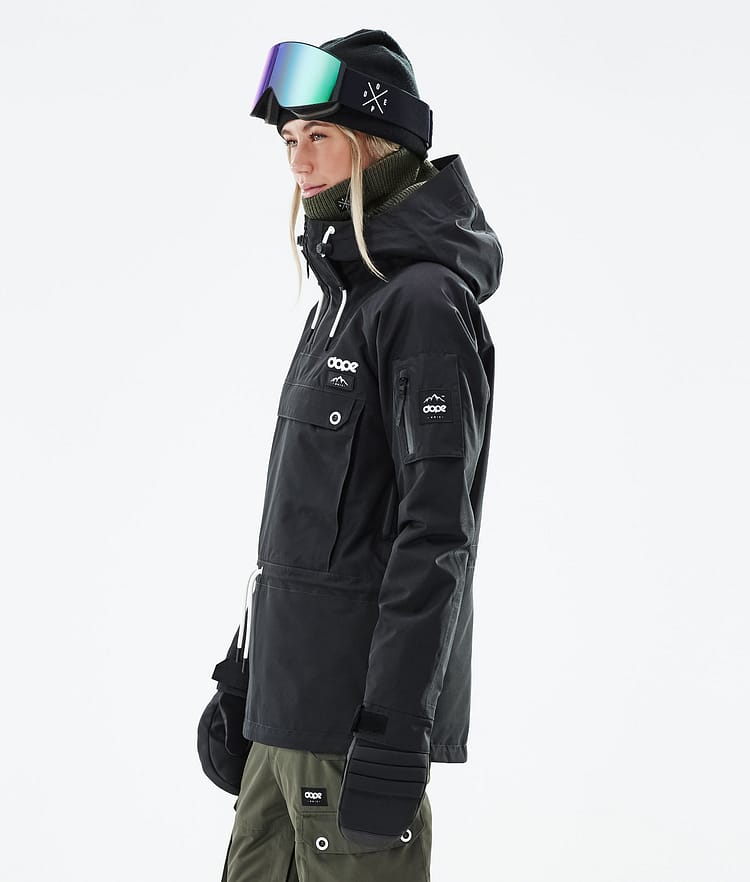 Dope Annok W 21 Lyžařská Bunda Dámské Black, Obrázek 6 z 9