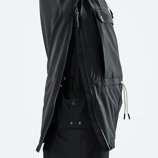 Boční zip s vnitřní klopou Hlavní obrázek produktu,