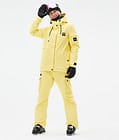 Dope Adept W 2021 Ski jas Dames Faded Yellow, Afbeelding 4 van 11