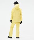 Dope Adept W 2021 Ski jas Dames Faded Yellow, Afbeelding 6 van 11