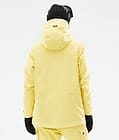 Dope Adept W 2021 Ski jas Dames Faded Yellow, Afbeelding 8 van 11