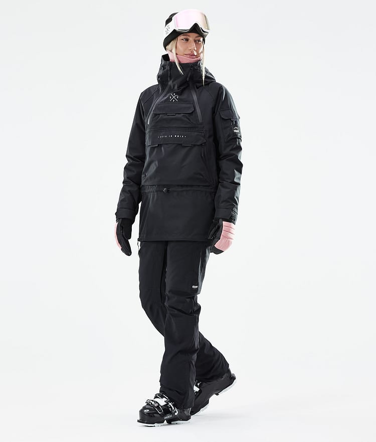 Dope Akin W 21 Lyžařská Bunda Dámské Black, Obrázek 4 z 11