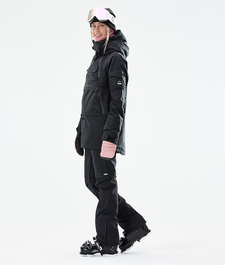 Dope Akin W 21 Lyžařská Bunda Dámské Black, Obrázek 5 z 11
