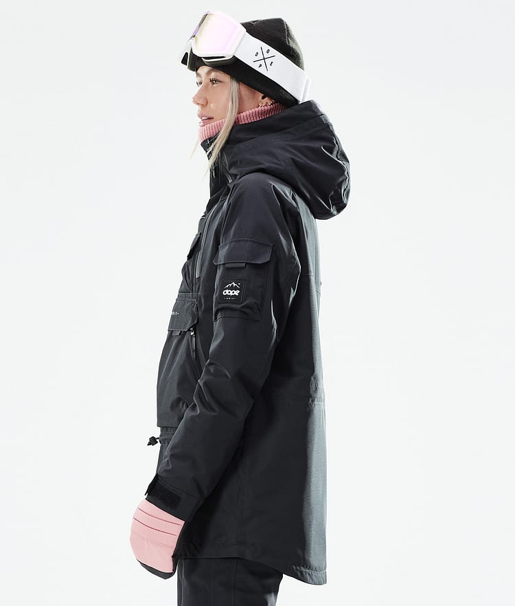 Dope Akin W 21 Lyžařská Bunda Dámské Black, Obrázek 7 z 11