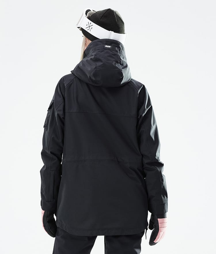 Dope Akin W 21 Kurtka Snowboardowa Kobiety Black, Zdjęcie 8 z 11