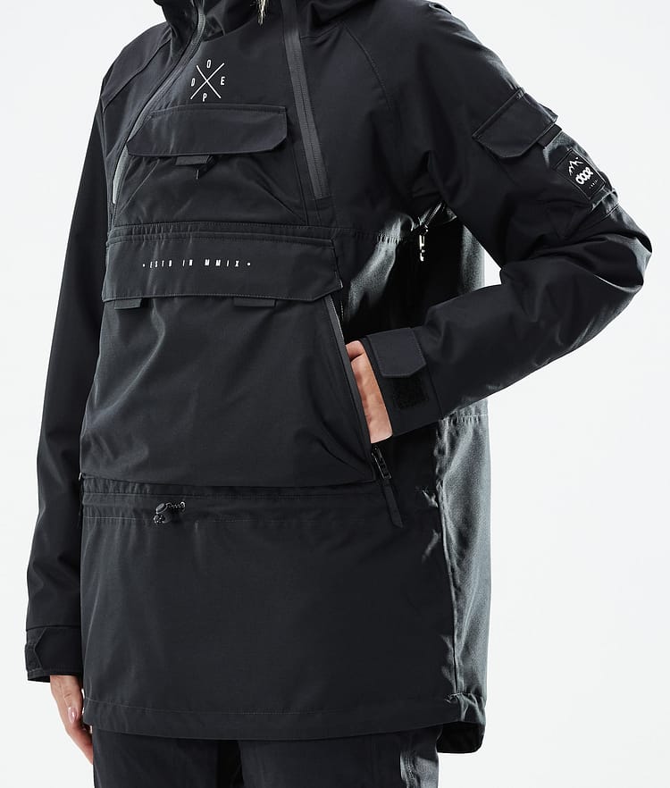 Dope Akin W 21 Lyžařská Bunda Dámské Black, Obrázek 9 z 11