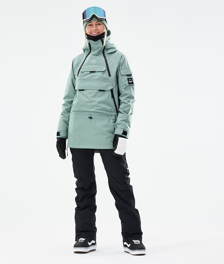Dope Akin W 21 Chaqueta Snowboard Mujer Faded Green, Imagen 4 de 11