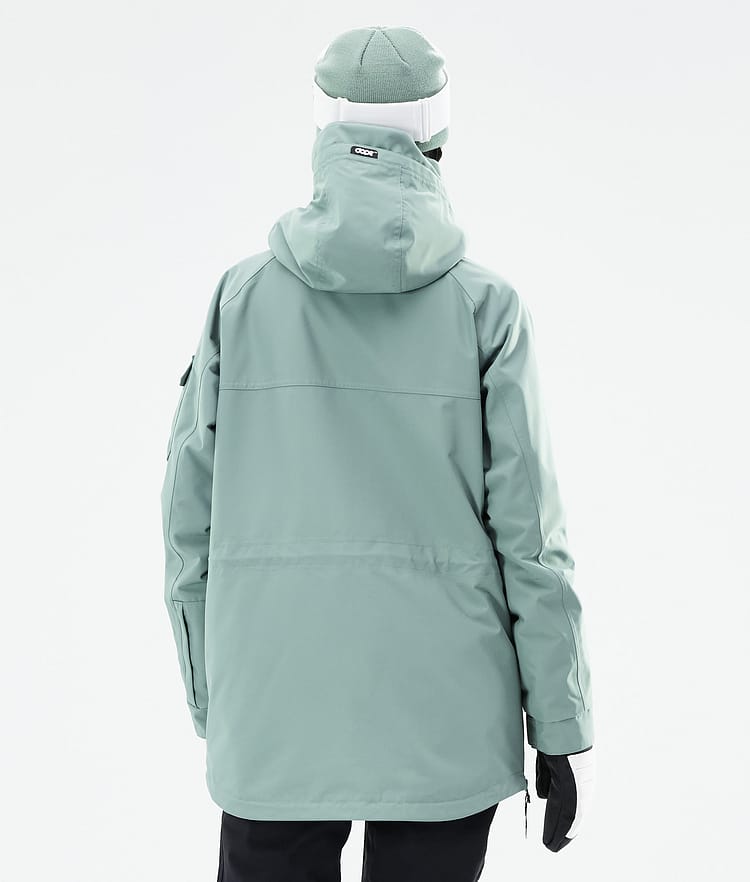 Dope Akin W 21 Lyžařská Bunda Dámské Faded Green, Obrázek 8 z 11