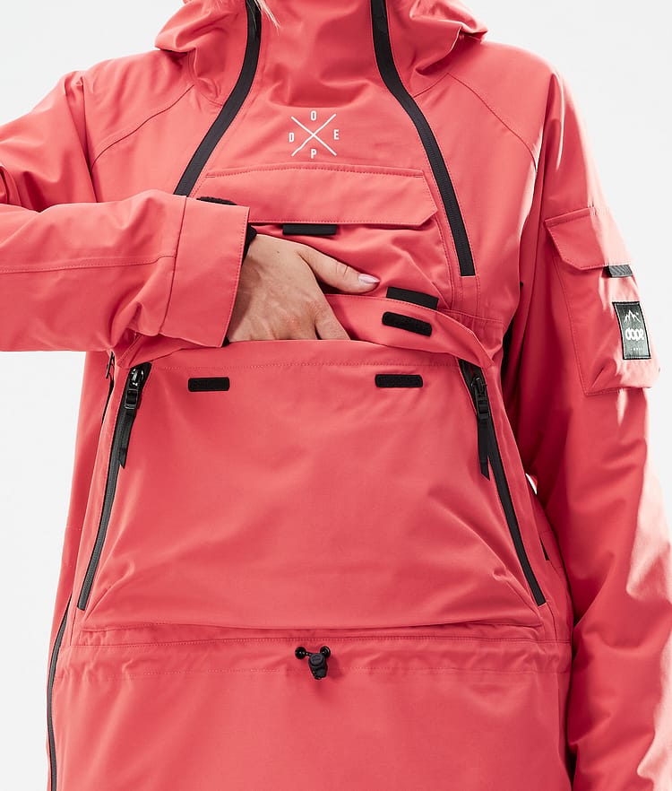 Dope Akin W 21 Bunda na Snowboard Dámské Coral Renewed, Obrázek 10 z 11