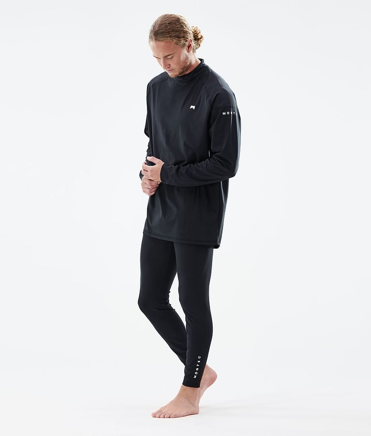 Montec Zulu Legginsy Termoaktywne Mężczyźni Black, Zdjęcie 3 z 7