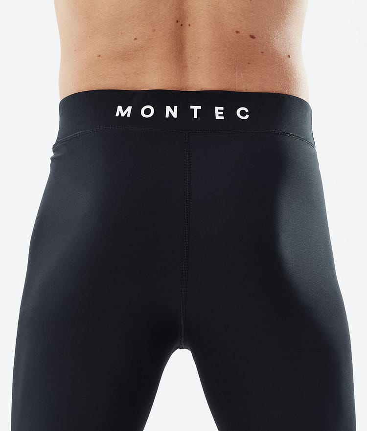 Montec Zulu Legginsy Termoaktywne Mężczyźni Black, Zdjęcie 6 z 7