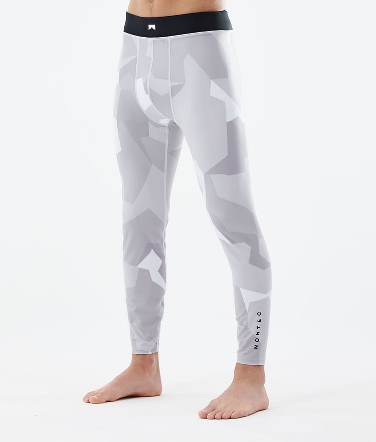 Montec Zulu Legginsy Termoaktywne Mężczyźni Snow Camo, Zdjęcie 1 z 7