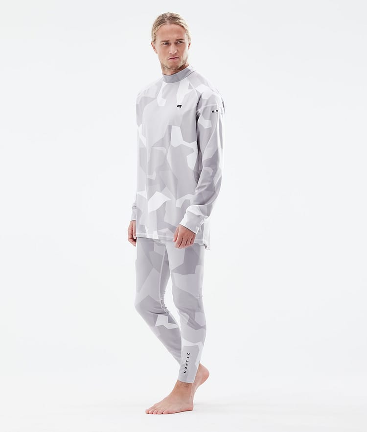 Montec Zulu Legginsy Termoaktywne Mężczyźni Snow Camo, Zdjęcie 3 z 7
