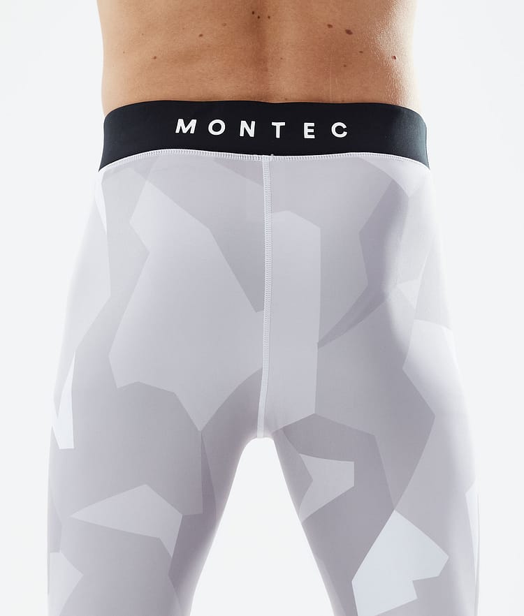 Montec Zulu Legginsy Termoaktywne Mężczyźni Snow Camo, Zdjęcie 6 z 7