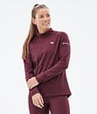 Montec Zulu W Maglia Termica Donna Burgundy