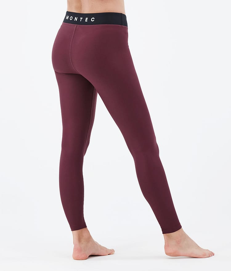 Montec Zulu W Pantalón Térmico Mujer Burgundy, Imagen 2 de 7
