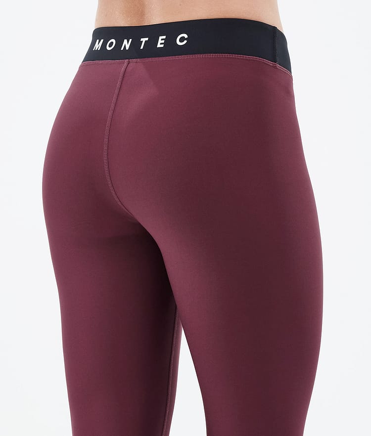 Montec Zulu W Pantalón Térmico Mujer Burgundy, Imagen 6 de 7