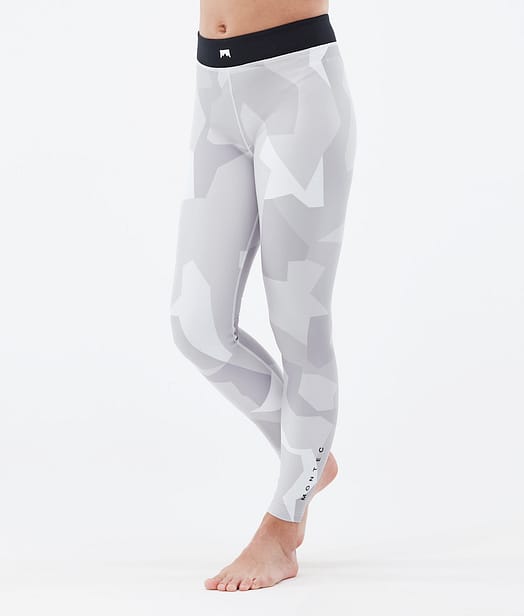 Montec Zulu W Base Layer Pant Women Snow Camo