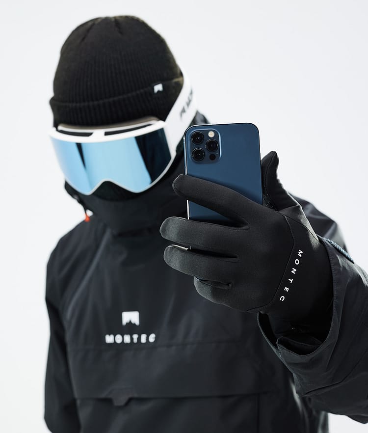 Montec Utility 21 Rękawice Narciarskie Black/White, Zdjęcie 3 z 4