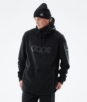 Dope Cozy II 21 Fleecová Mikina s Kapucí Pánské Black