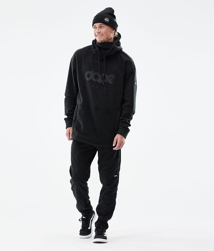 Dope Cozy II 21 Fleecová Mikina s Kapucí Pánské Black, Obrázek 4 z 7