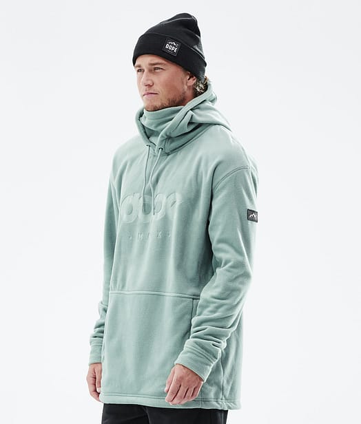 Dope Cozy II 21 Polar con Capucha Hombre Faded Green