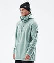 Dope Cozy II 21 Fleecová Mikina s Kapucí Pánské Faded Green