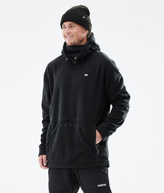 Montec Delta 2021 Fleece-hoodie Herre Black