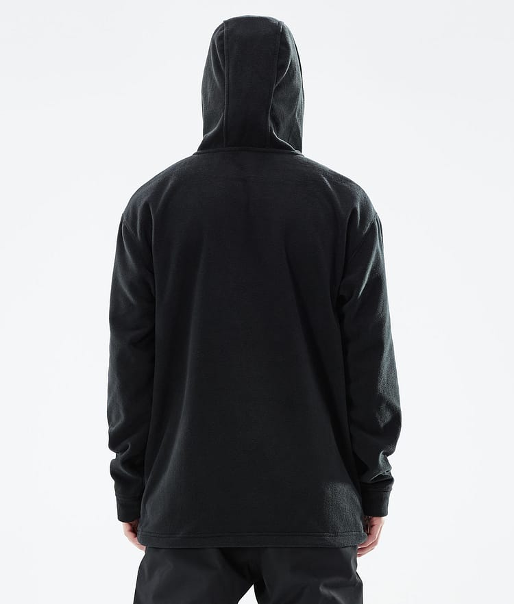 Montec Delta 21 Fleecová Mikina s Kapucí Pánské Black, Obrázek 3 z 7