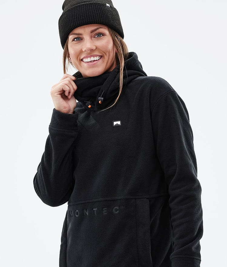 Montec Delta W 21 Bluza Polarowa Kobiety Black Renewed, Zdjęcie 2 z 7