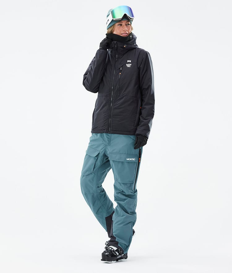 Montec Toasty W 60Gsm Chaqueta Capa Intermedia de Esquí Mujer Black, Imagen 5 de 10