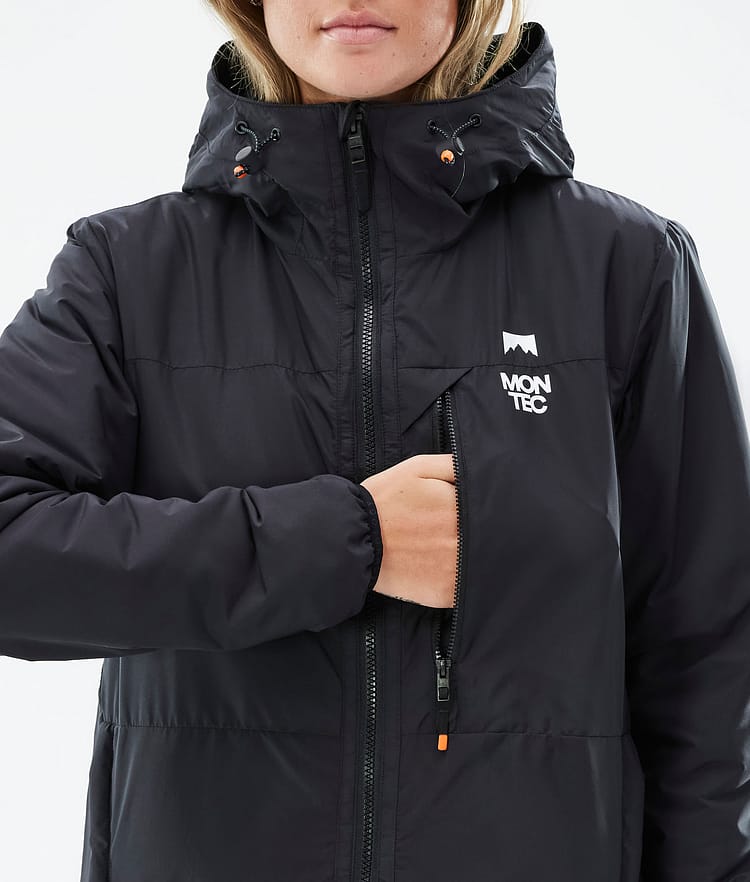 Montec Toasty W 60Gsm Kurtka typu midlayer Outdoor Kobiety Black, Zdjęcie 9 z 9