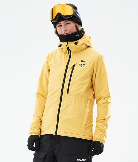 Montec Toasty W 2020 Chaqueta Capa Intermedia de Esquí Mujer Yellow