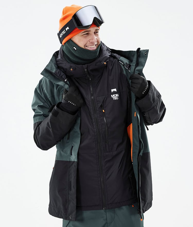 Montec Toasty 60Gsm Chaqueta Capa Intermedia de Esquí Hombre Black, Imagen 2 de 10