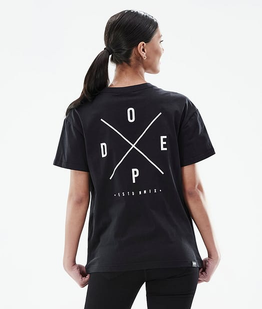 Dope Regular T-Shirt Damen Black