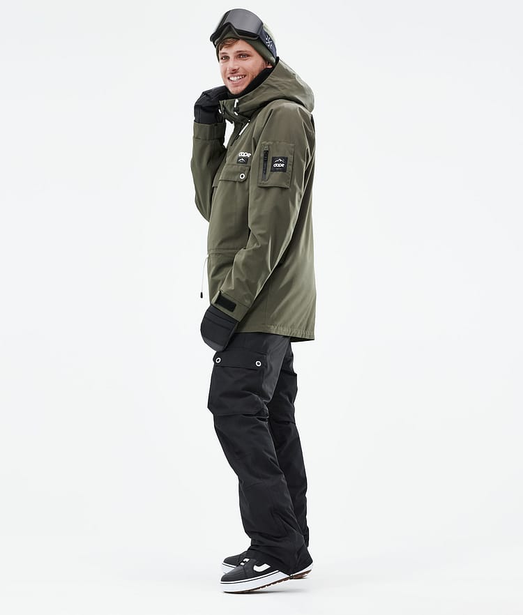 Dope Annok 21 Bunda na Snowboard Pánské Olive Green Renewed, Obrázek 5 z 10