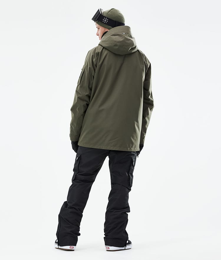 Dope Annok 21 Bunda na Snowboard Pánské Olive Green Renewed, Obrázek 6 z 10