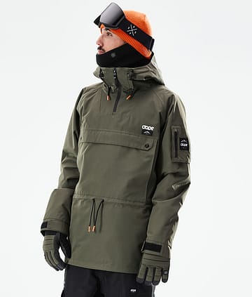 Dope Annok 21 Bunda na Snowboard Pánské Olive Green/Black