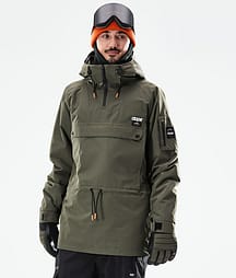 Dope Annok 21 Chaqueta Esquí Hombre Olive Green/Black