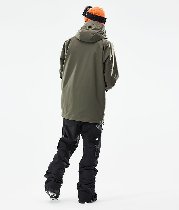 Dope Annok 21 Kurtka Narciarska Mężczyźni Olive Green/Black, Zdjęcie 6 z 10