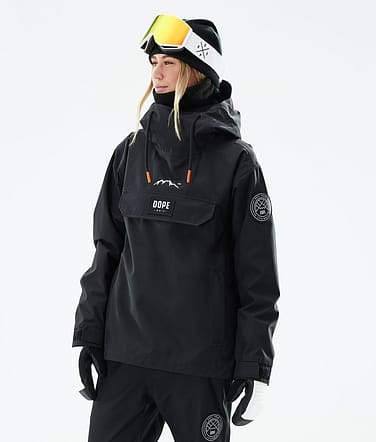 Dope Blizzard W 2021 Lyžařská Bunda Dámské Black