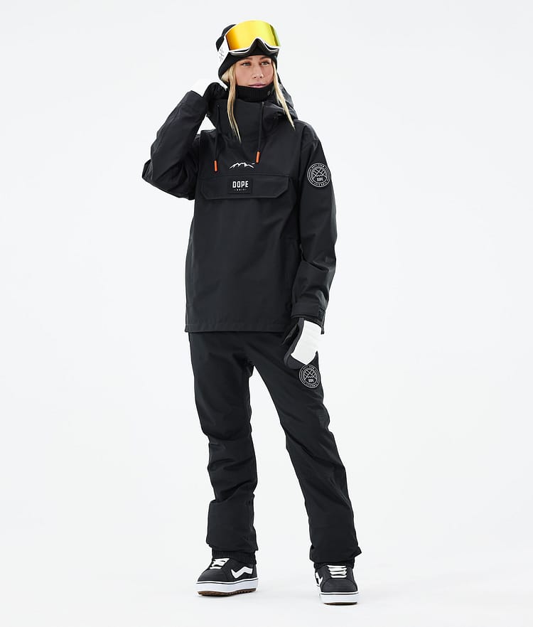 Dope Blizzard W 21 Kurtka Snowboardowa Kobiety Black, Zdjęcie 4 z 10