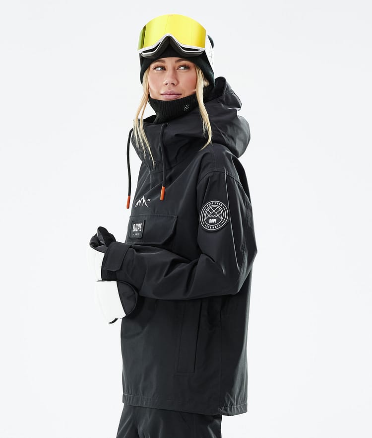 Dope Blizzard W 21 Kurtka Snowboardowa Kobiety Black, Zdjęcie 7 z 10
